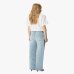 Жіночі джинси прямого крою Pinko Lovely Loose бавовна з блакитним логотипом 104600A379PJE