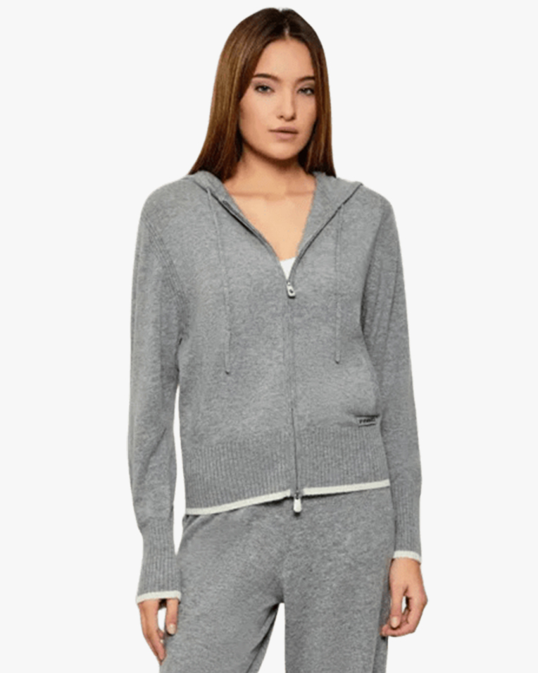 Женский костюм Pinko кардиганом Sullawesi и штанами Vergaus серый 105491A2Q9II2-105490A2Q9II2