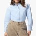 Женская рубашка Pinko Connie Camicia хлопок голубой 106248A32LG50