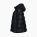 Женский пуховик длинный Add полиамид черный 10AW173-8507