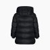 Женский пуховик длинный Add полиамид черный 10AW173-8507