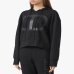 Женский спортивный костюм Twinset с логотипом Oval черный 232TP2082+232TP2621