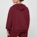 Жіночий костюм Max Mara Leisure світшот з штанами бавовна бордова 2339260-23378608