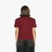 Женская футболка Max Mara Monviso с логотипом бордовый 2339760336600 13