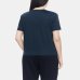 Жіноча футболка Max Mara Monviso з логотипом синій 2339760336601 12