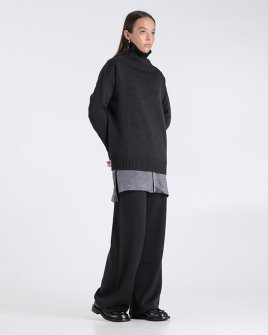 Жіночий костюм Max Mara Superbo + Epopea з вовни сірий 2426366148600 + 2426336038600