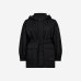 Женская парка Max Mara Circolo с капюшоном и ремнем черный 2426486018600-005