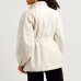 Женская парка Max Mara Circolo с капюшоном и ремнем молочный 2426486018600-017