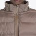 Жіночий пуховик подовжений Max Mara Master з капюшоном шоколад 2426486068600-002