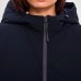 Жіночий пуховик парка Max Mara Capsula oversize з капюшоном темно синя 2426486078600-003