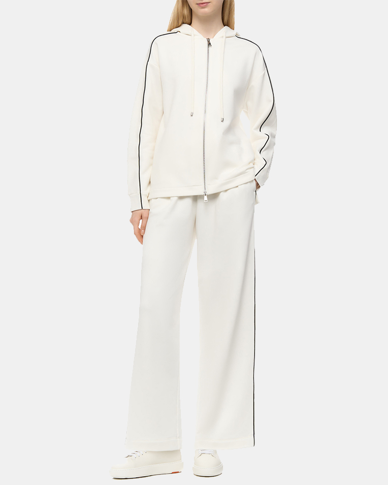 Жіночий худі Max Mara Albore бавовна білий 2426926018600 1