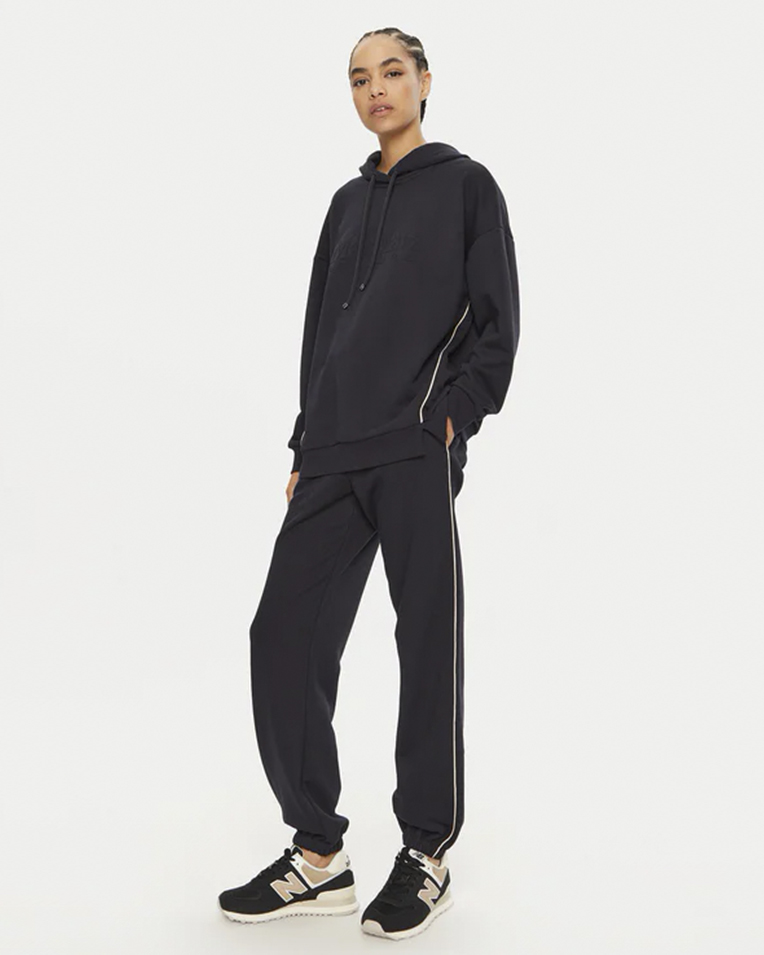 Жіночий худі Max Mara Leisure Flippe Regular Fit бавовна темно синій 2426926038600 4