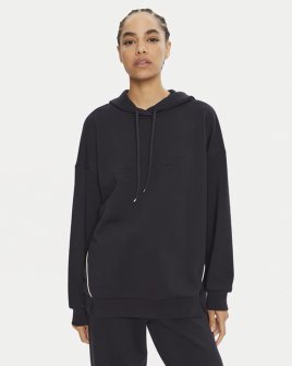 Жіночий худі Max Mara Leisure Flippe Regular Fit бавовна темно синій 2426926038600 4