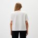 Женская футболка Max Mara Paggio с аппликацией Regular Fit белый 2426946038-001