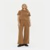 Женская футболка Max Mara Paggio с аппликацией Regular Fit коричневый 2426946038-002