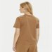 Женская футболка Max Mara Paggio с аппликацией Regular Fit коричневый 2426946038-002