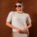 Жіночий джемпер Twinset із кашеміром з фактурним візерунком логотипу бежевий 242TP3600