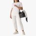 Женские штаны зауженного кроя Max Mara Ombra хлопок белый 2516781047 650 001