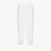 Женские штаны зауженного кроя Max Mara Ombra хлопок белый 2516781047 650 001