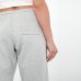 Женские спортивные штаны на резинке Max Mara Dudy c шелковой тесьмой серый 2516781107
