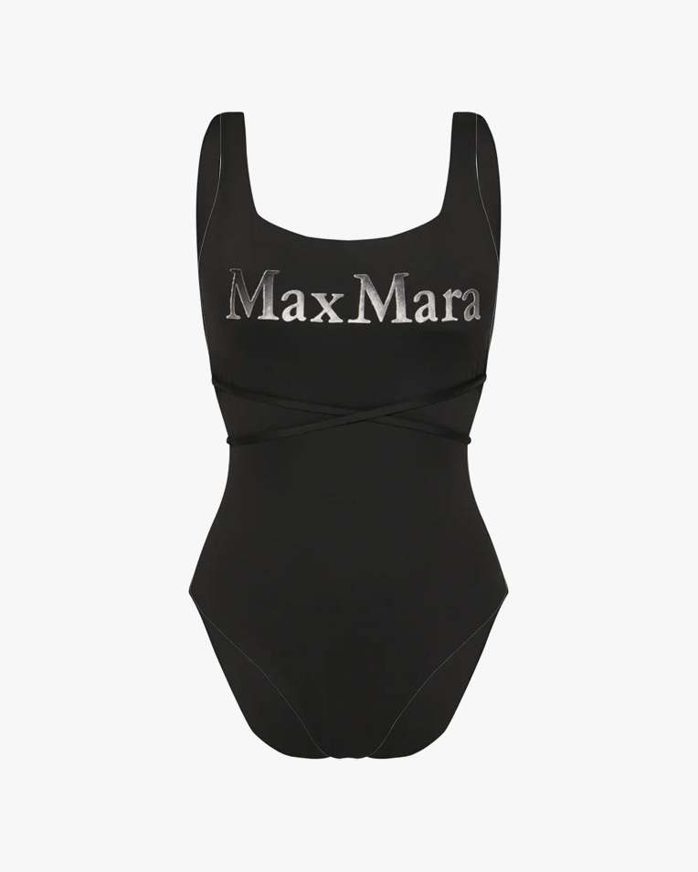 Купальник цільний Max Mara Carisma без кісточок, знімні подушечки з тонкого трикотажу чорний 2516831119600 5