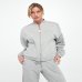 Женский худи Max Mara Dodo на молнии хлопок шелковой тесьмой серый 2516921017