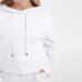 Жіночий худі Max Mara Angora бавовна шовковою тасьмою білий 2516921027