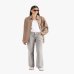 Женский топ Max Mara SAX приталенная логотип белый 2516941027 001