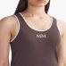Жіночий топ Max Mara SAX приталений коричневий логотип 2516941027 003