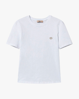 Жіноча футболка Twinset Regular Fit білий 251TP2074-00001
