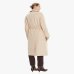 Женское пальто Max Mara Weekend Resina на пуговицах цвет бежевый 2525016031 014