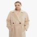 Женское пальто Max Mara Weekend Resina на пуговицах цвет бежевый 2525016031 014