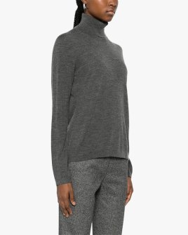 Жіночий гольф Max Mara Adria кашемір сірий 2526366018004
