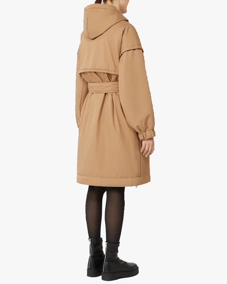 Женская парка Max Mara Weekend Fez бежевый 2526496028001
