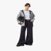 Женский шерстяной бомбер Max Mara Weekend Sottile серый 25269160186002
