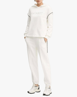 Жіночий костюм утеплений Twinset білий 252LI2JAA12672