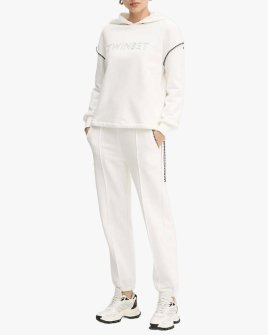 Жіночий костюм утеплений Twinset білий 252LI2JAA12672