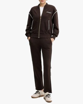 Женский утепленный костюм Twinset коричневый 252LI2JCC12673