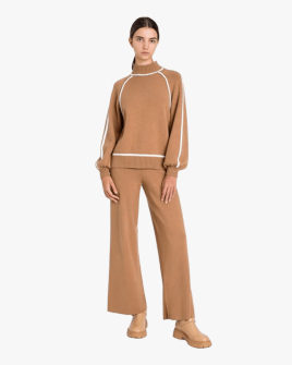 Жіночий костюм утеплений Twinset бежевий 252LI3NCC12725 + 252LI3NAA12725