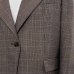 Женский жакет Max Mara Magma вискоза в клетку коричневый 2615041041001