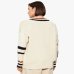 Женский кардиган Max Mara Weekend Blasone с шерсти с логотипом молочный 26153410616004