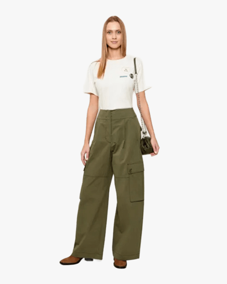 Жіноча футболка Max Mara Weekend West з принтом молочний 26159710416009