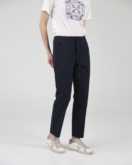 Жіночі брюки Max Mara бавовна синій 2616131027003 Жіночі брюки Max Mara бавовна синій 2616131027003
