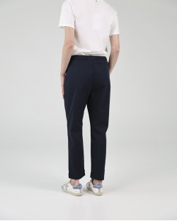 Женские брюки Max Mara хлопок синий 2616131027003
