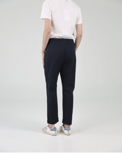 Женские брюки Max Mara хлопок синий 2616131027003
