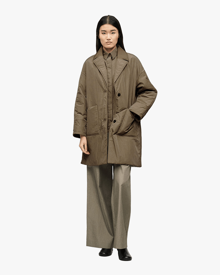 Женская куртка Max Mara Sequoia удлиненная хаки 2616481027022