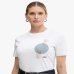 Женская футболка Max Mara Negozi с аппликацией белая 26169410576001