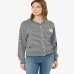 Жіночий кардиган Max Mara Weekend Teiera бавовна синя в білу смужку 2625346041021