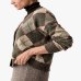 Кардиган жіночий Max Mara Weekend Abile укорочений з додаванням вовни бежевий 2625346082001