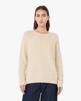 Жіночий светр Max Mara Weekend Ghiacci бежевий 2625366211001